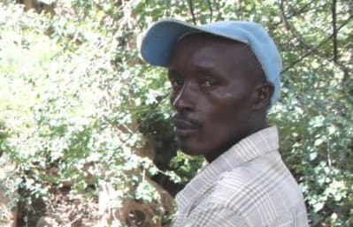 Stephen Mwanzia, farmer and Chairman of the Watuka community