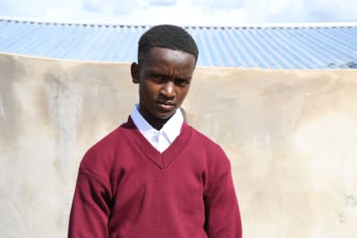 Musyoki Mutua - student at Kasunguni Secondary School