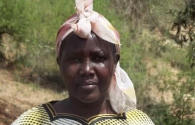Joyce Wayua, a member of the Wendano wa Kithyululu self-help group supported by Salters Charitable Foundation